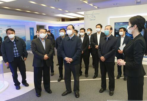 毛偉明董事長、辛保安總經理赴全球能源互聯網發展合作組織調研