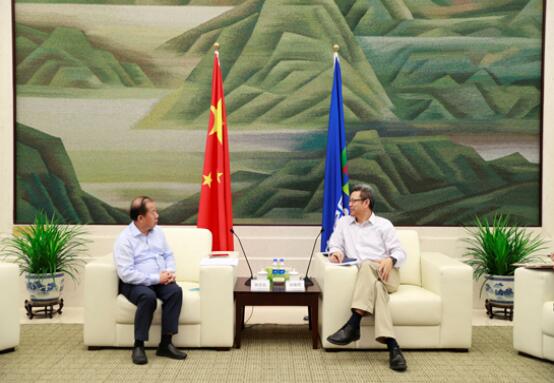 國家電投黨組書記、董事長錢智民會見上海交通大學(xué)校長、中國工程院院士林忠欽