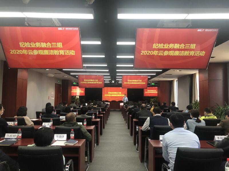 國網信通產業集團紀檢業務融合三組開展云參觀廉潔教育活動