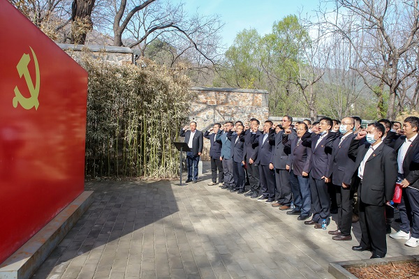 大唐環境掀起黨史學習教育“學”“悟”熱潮