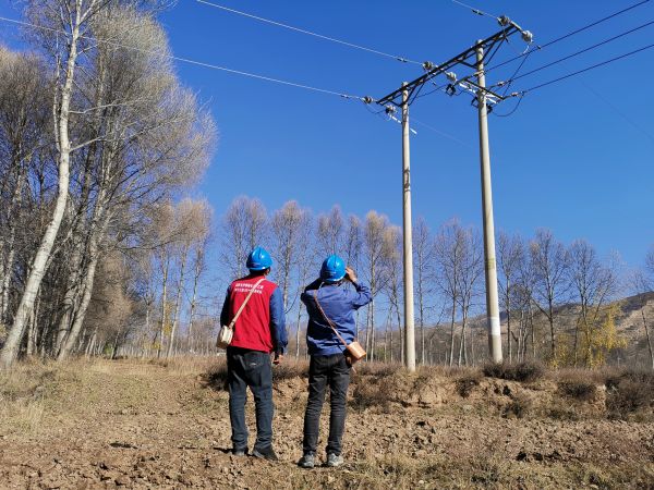 國網化隆縣供電公司巡線戰“疫”守萬家燈火