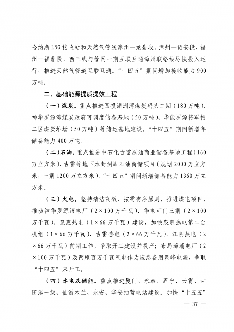 光伏新增300萬千瓦！福建省發(fā)布《“十四五”能源發(fā)展專項規(guī)劃》
