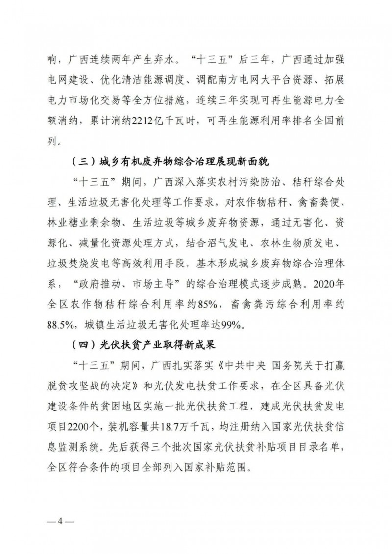 廣西“十四五”規劃:大力發展光伏發電,到2025年新增光伏裝機15GW!