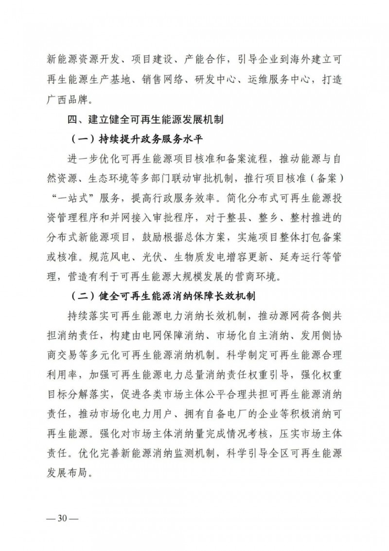 廣西“十四五”規劃:大力發展光伏發電,到2025年新增光伏裝機15GW!