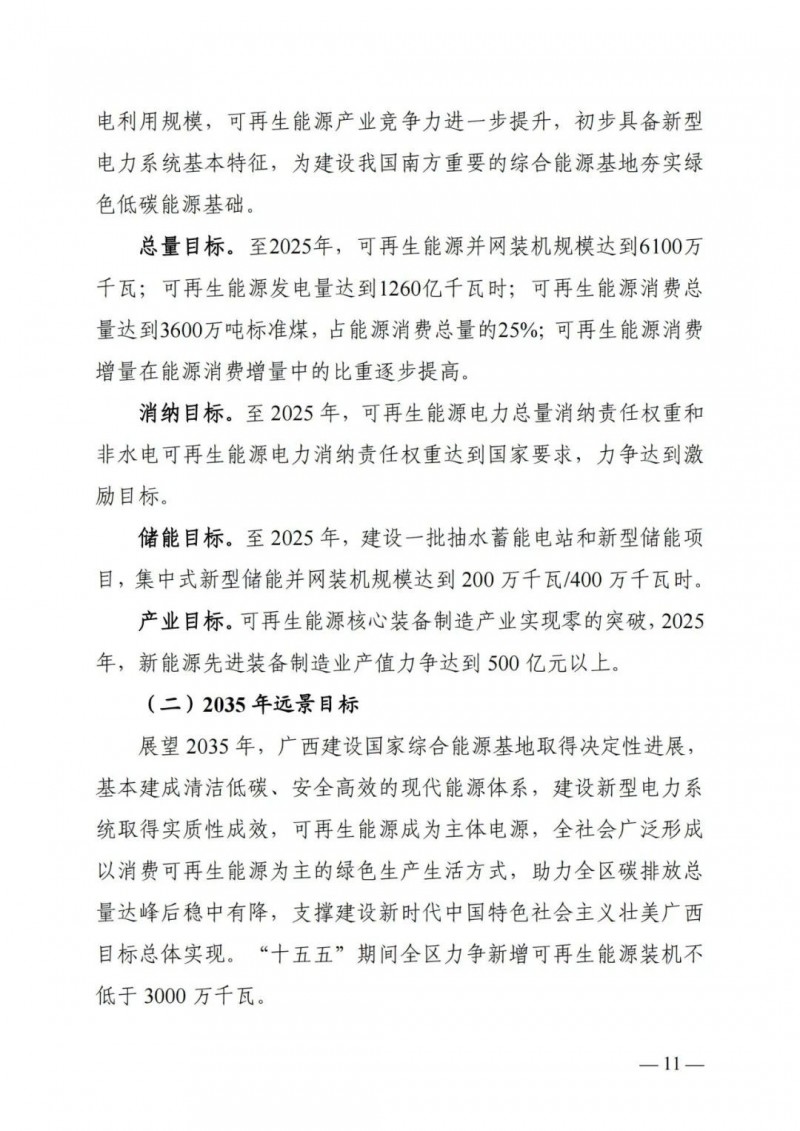 廣西“十四五”規劃:大力發展光伏發電,到2025年新增光伏裝機15GW!