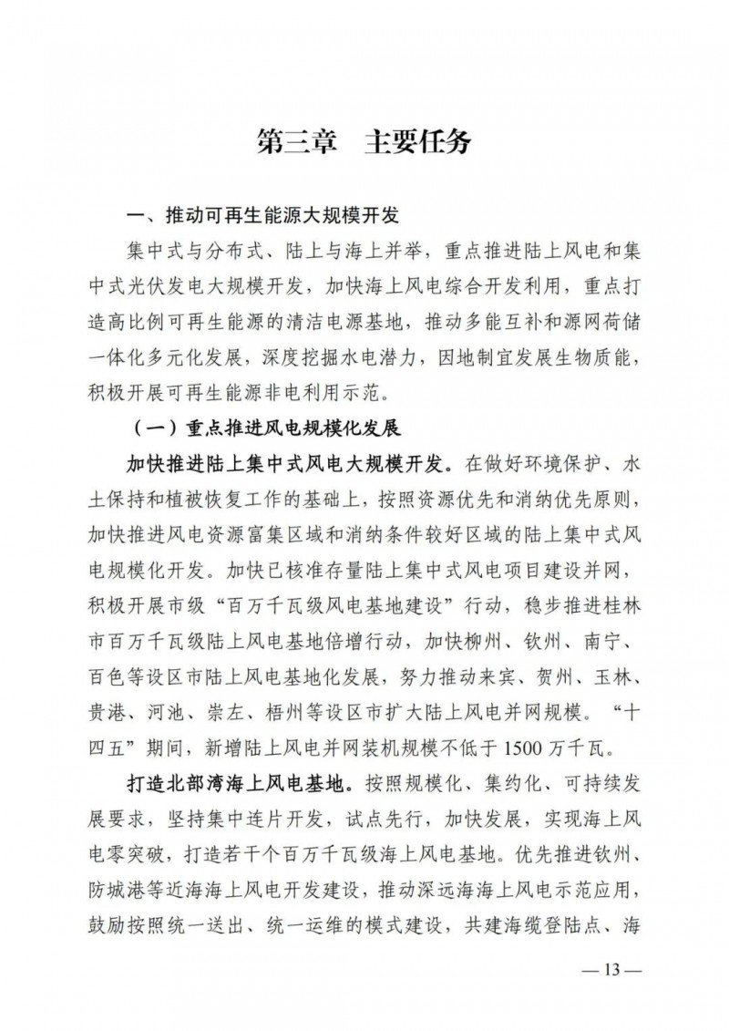 廣西“十四五”規劃:大力發展光伏發電,到2025年新增光伏裝機15GW!
