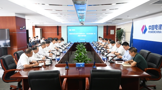 中國電建黨委常委、副總經理劉源會見云浮市委副書記、市長李慶新