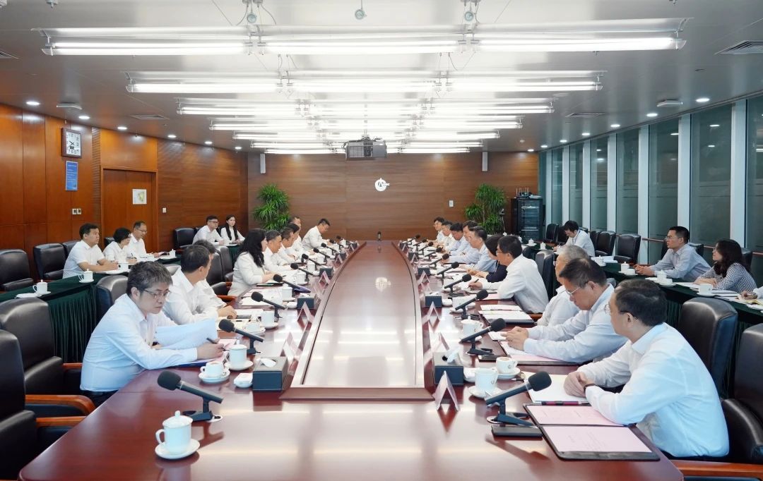 中國能建黨委書記、董事長宋海良與中國海油黨組書記、董事長汪東進(jìn)會談