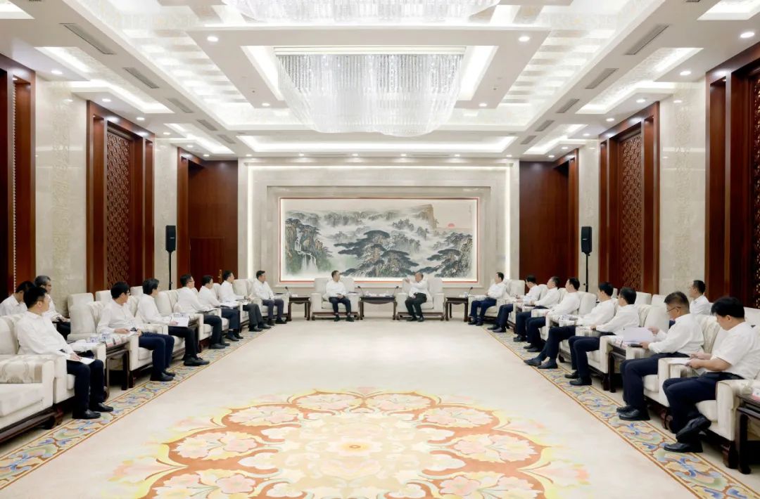 大唐集團(tuán)鄒磊、劉明勝拜會(huì)山東省委書記林武、省長(zhǎng)周乃翔