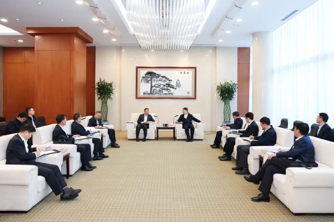 華能集團黨組書記、董事長溫樞剛會見中國鐵建黨委書記、董事長汪建平