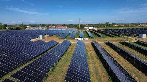 塞爾維亞在建裝機容量最大光伏電站并網發電