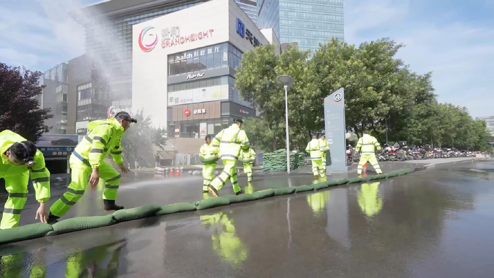 中國綠發全力以赴迎接防汛“大考”