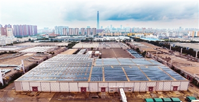 美克國際家私分布式光伏項目二期并網發電