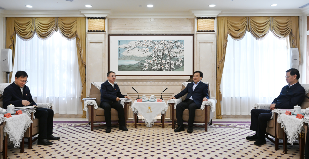 大唐集團董事長鄒磊、總經理張傳江拜會江蘇省委書記信長星、省長許昆林