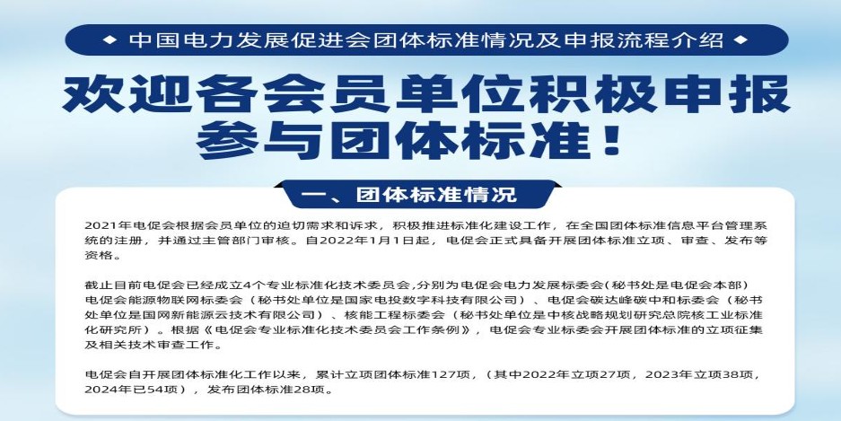 加快數字化轉型，推動標準化建設——電促會團標介紹亮相2024中國電力規劃發展論壇