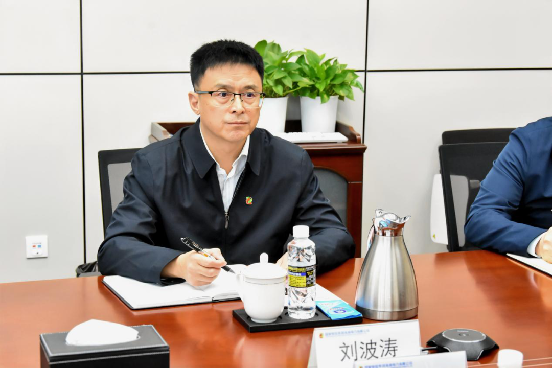 國家電投海南公司黨委副書記、總經(jīng)理劉波濤會見中國電能成套設備有限公司黨委副書記、總經(jīng)理懷文明