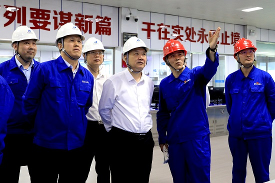 中國華能集團(tuán)董事長溫樞剛到鶴崗電廠、伊春熱